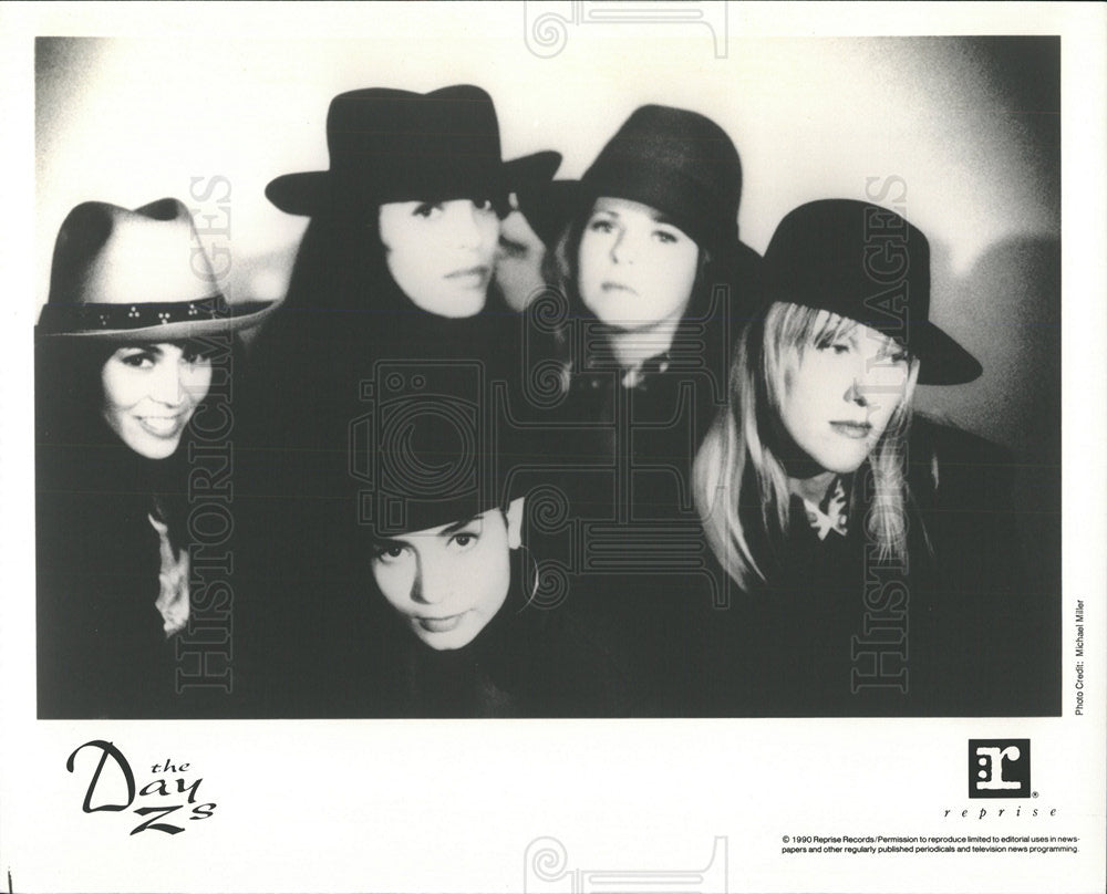 1990 Press Photo The Day Z&#39;s release album The Day Z&#39;s - Historic Images