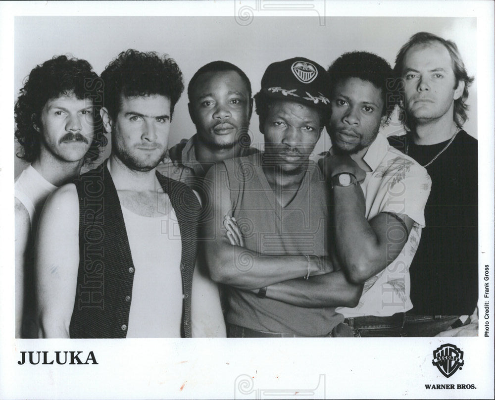 1984 Press Photo Juluka South African Music Band - Historic Images