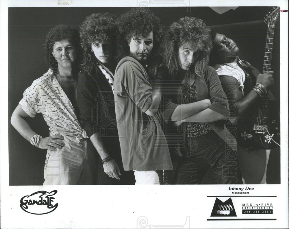 1986 Press Photo Entertainment Group Gandalf Promo - Historic Images