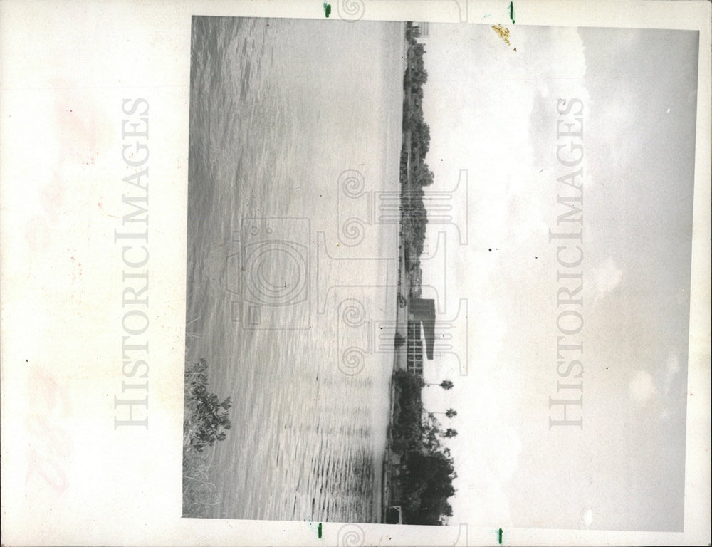 1967 Press Photo Bradenton Future River Waterfront - Historic Images