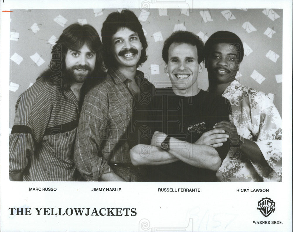 1985 Press Photo Yellowjackets Jazz-Pop Fusion Music - Historic Images