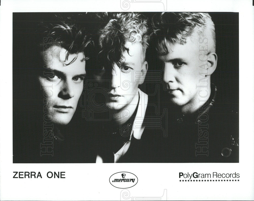 Press Photo Music Band Zerra One PolyGram Musicians UK - Historic Images