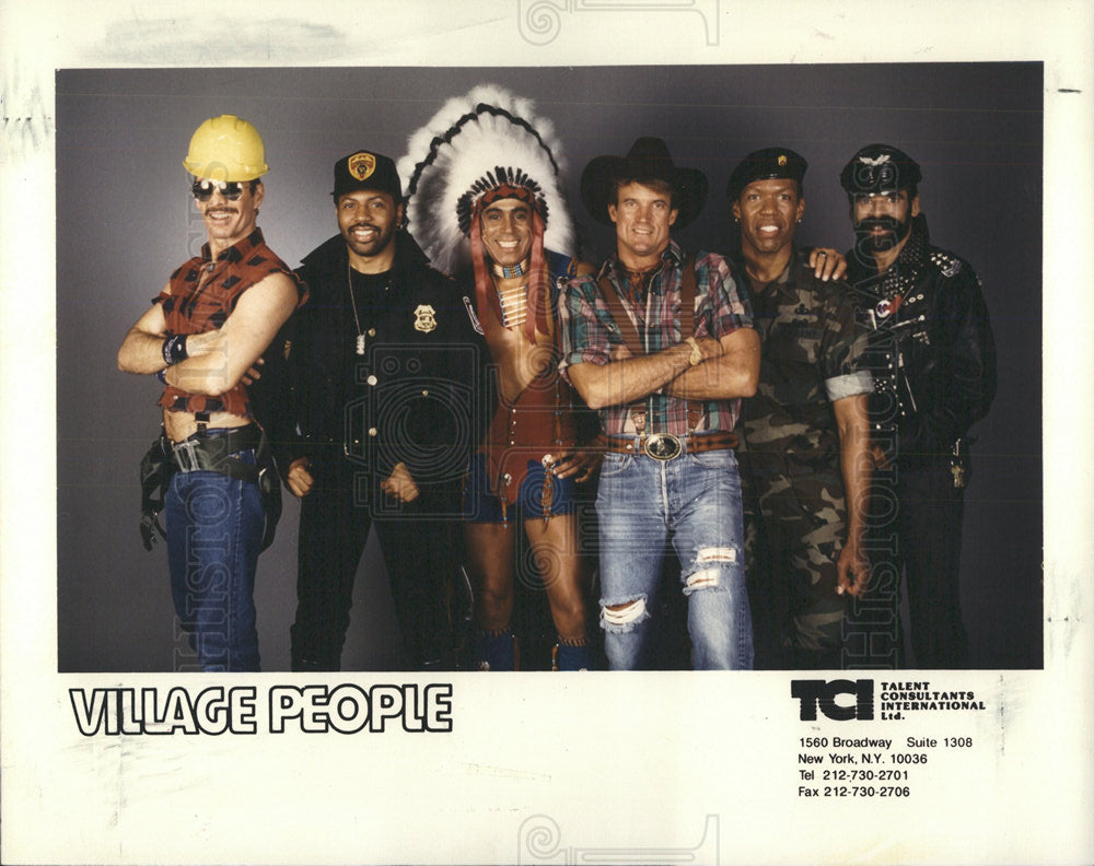 1994 Press Photo The Village People are popular act - Historic Images