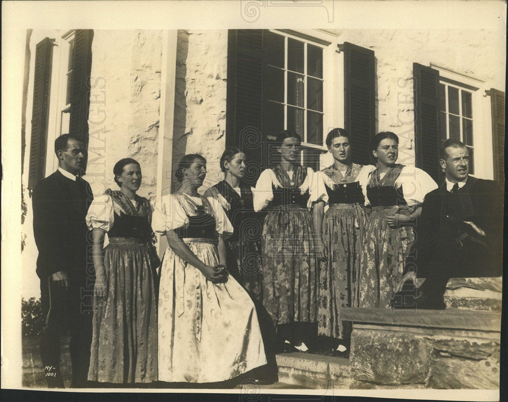 1950 Press Photo Musical Group Trapp Family Singers - Historic Images