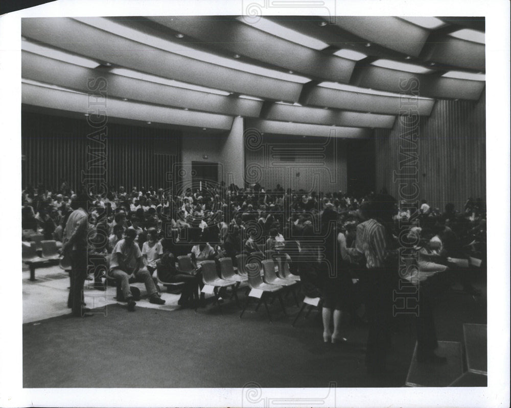 1973 Press Photo Brandon HIgh School&#39;s New Auditorium - Historic Images