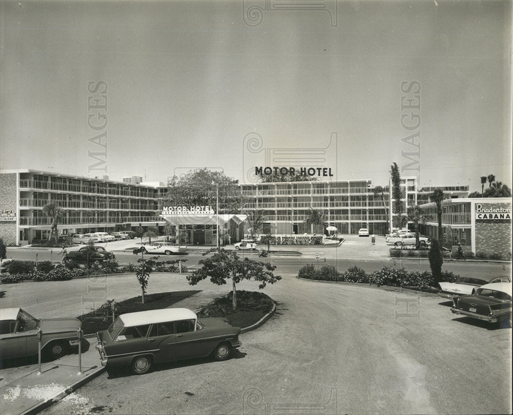 Press Photo Bradenton Cabana Hotel - Historic Images