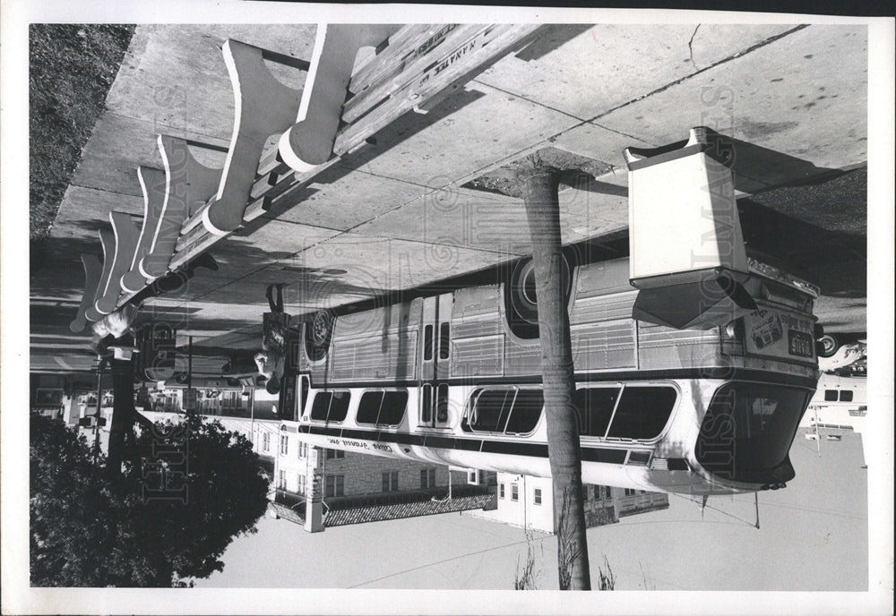 1974 Press Photo Bradenton City Transit Buses - Historic Images