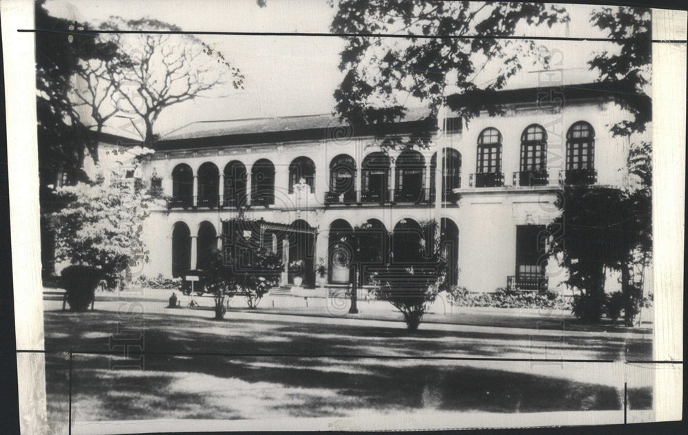 1945 Press Photo Malacanan Palace Philippines In Manila - Historic Images