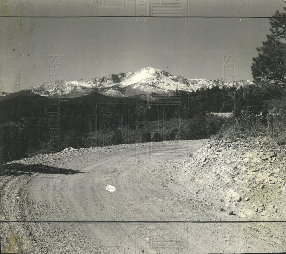 1938 Press Photo Colorado Pikes Peak - Historic Images