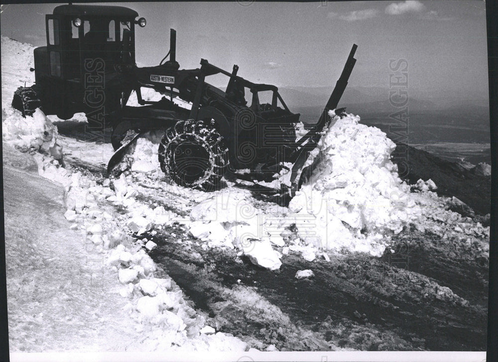 1962 Press Photo Colorado Mountain Pikers Peak - Historic Images