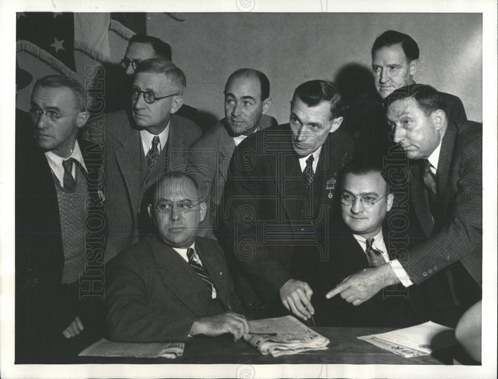 1934 Press Photo American Federation Labor Convention - Historic Images