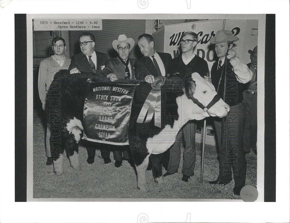 1971 Press Photo National Western Stock Show - Historic Images