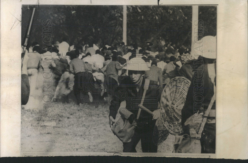 1960 Police Disperse Rhodesian Rioters-Historic Images