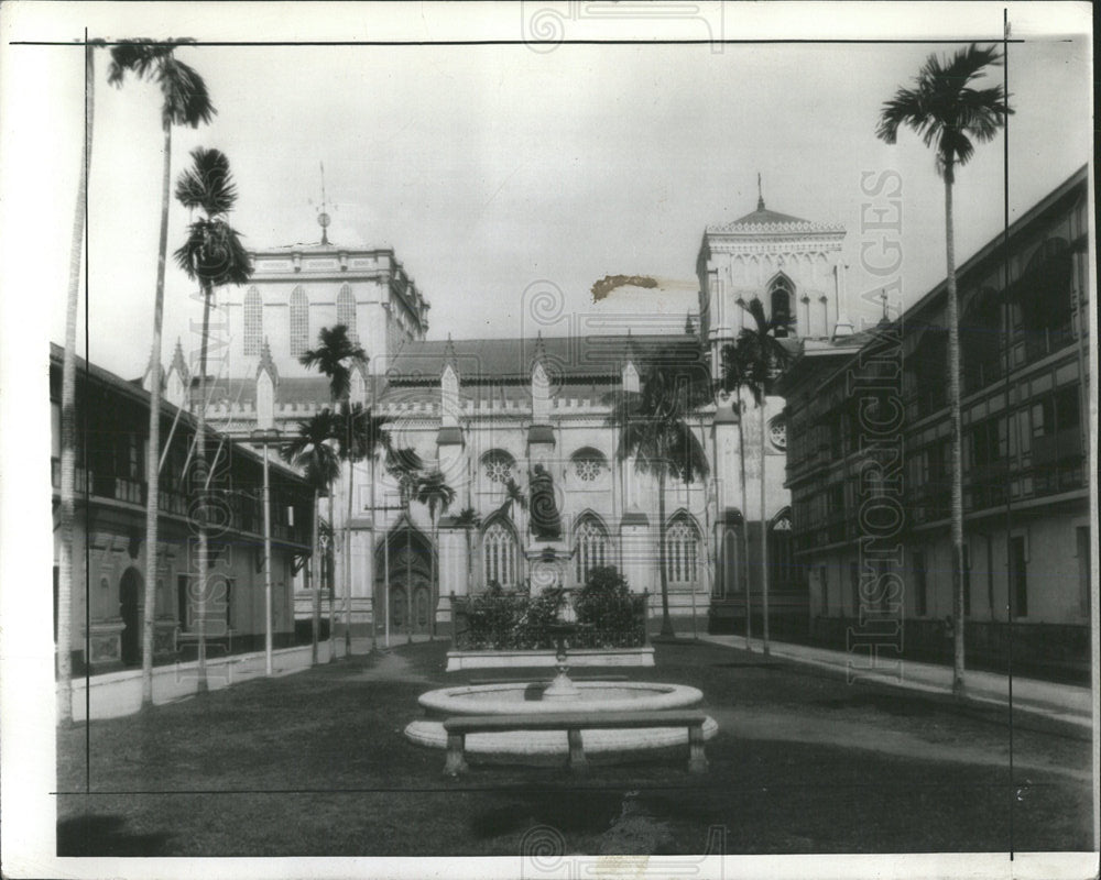1941 Photo Santa Domingo Church At Philippine Islands - Historic Images