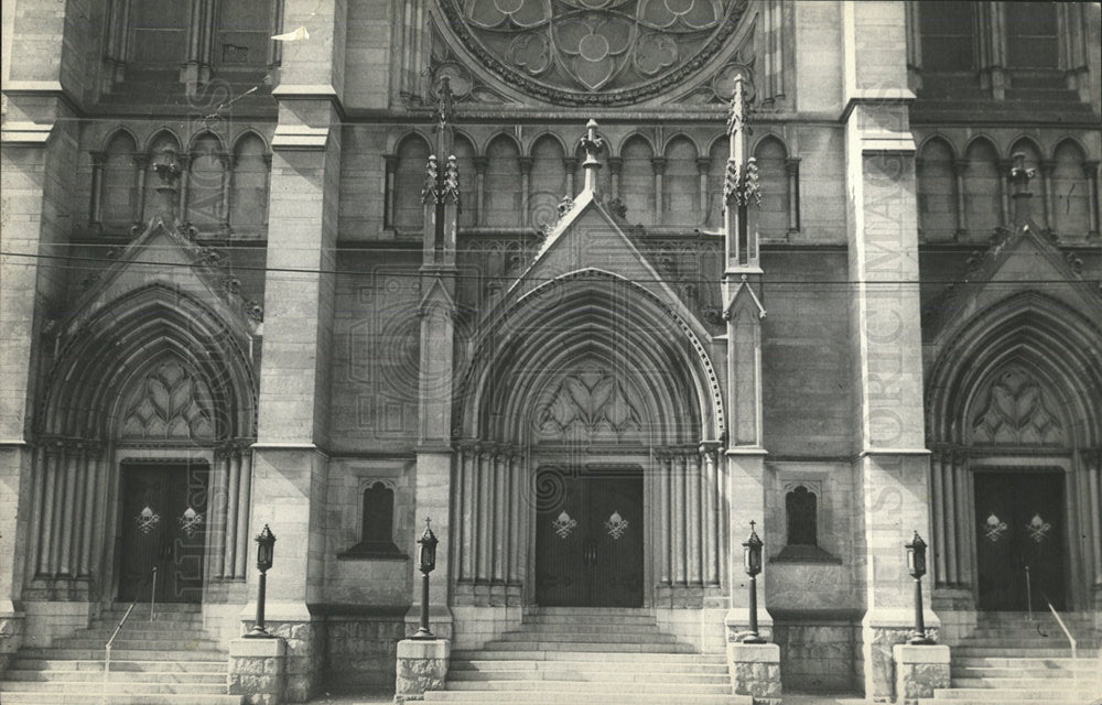 1931 Press Photo Basilica Immaculate Conception Home - Historic Images