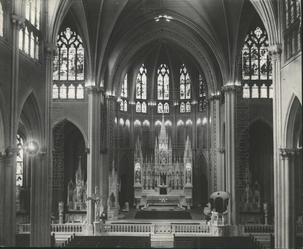 1974 Press Photo Immaculate Conception Cathedral - Historic Images