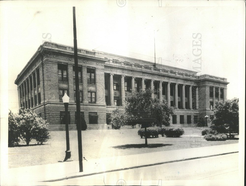 1935 Press Photo East Baton Rouge Courthouse Lousiana - Historic Images