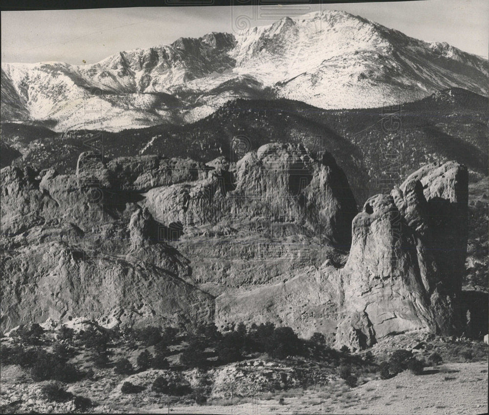 Press Photo Colorado chamber Commerce Don Kein Peak - Historic Images