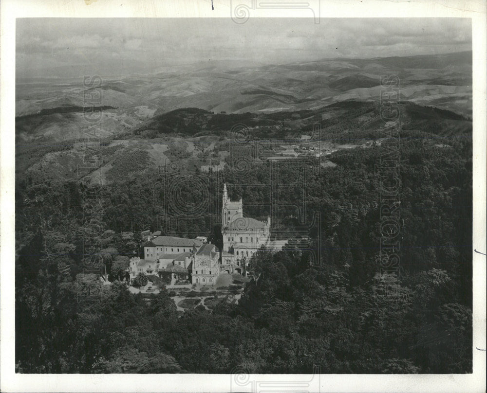 1982 Press Photo Palacio Hotel Aerial View Portugal - Historic Images