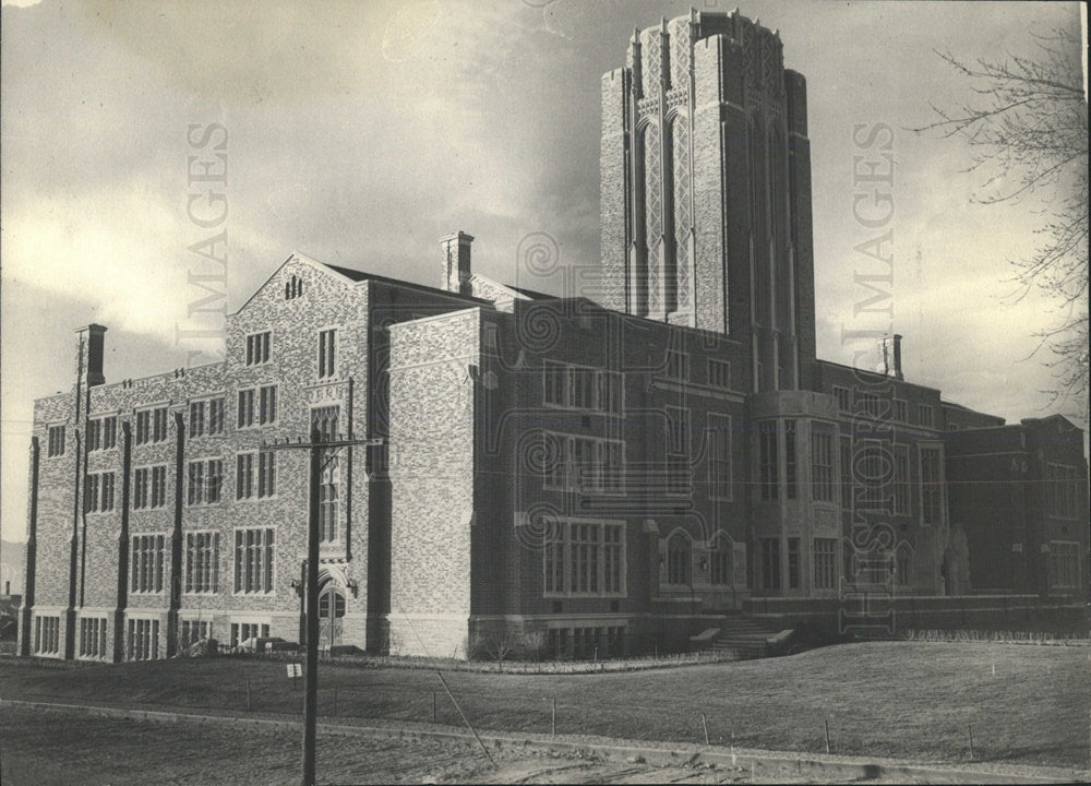 1933 Press Photo Denver University Library - Historic Images