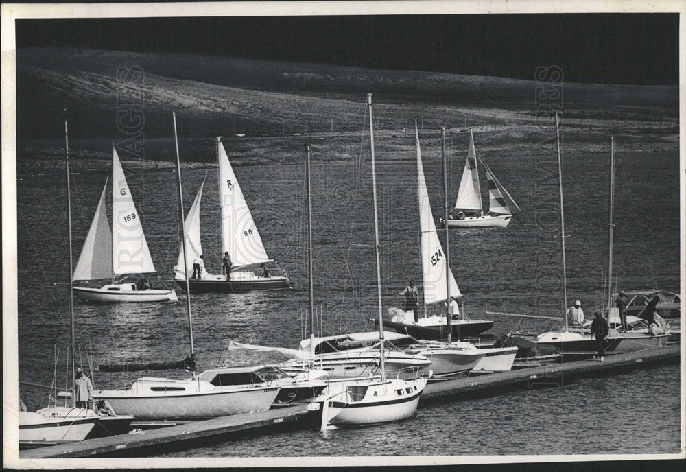 1973 Boating Lake Dillon Dam Denver  - Historic Images