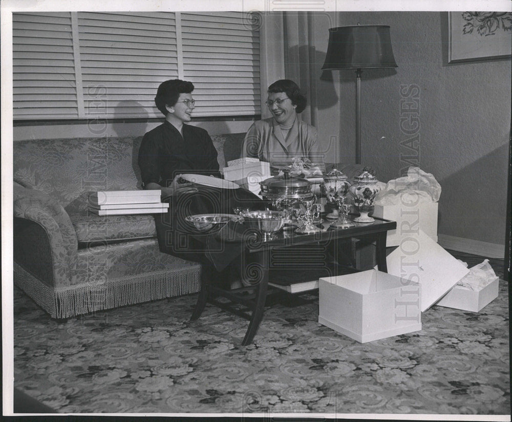 1952 Press Photo Dorothy Jane Reesor Mrs Edwin Room - Historic Images