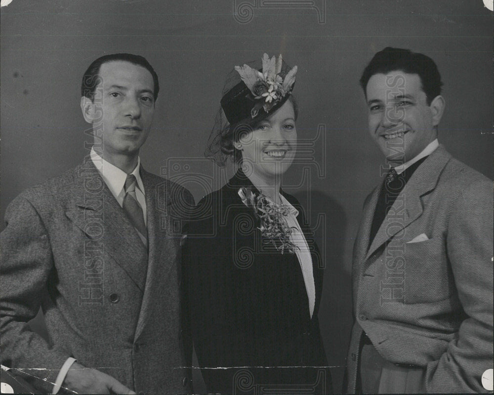 1941 Press Photo Central City Opera Cast - Historic Images