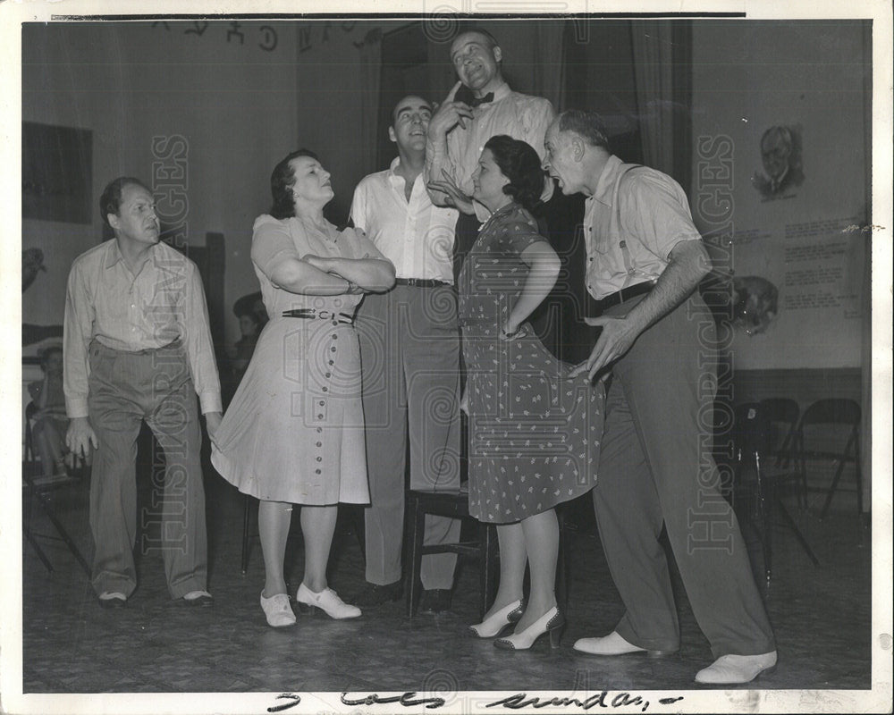 1940 Press Photo Bartered Bride Duey Thelma Votipka - Historic Images