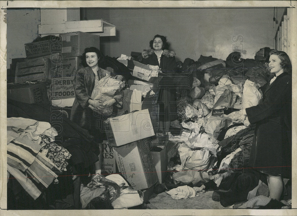 1946 Press Photo Catholic Archdiocese Denver Charity - Historic Images