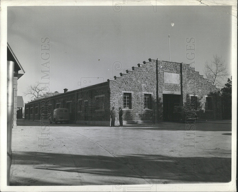 1941 Press Photo City Park Denver East Central Duck - Historic Images