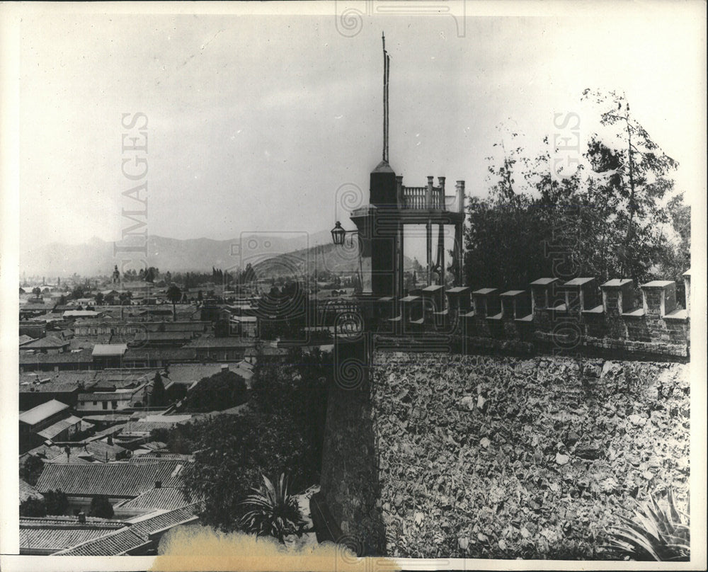 1931 Press Photo Santiago Chile Capital - Historic Images
