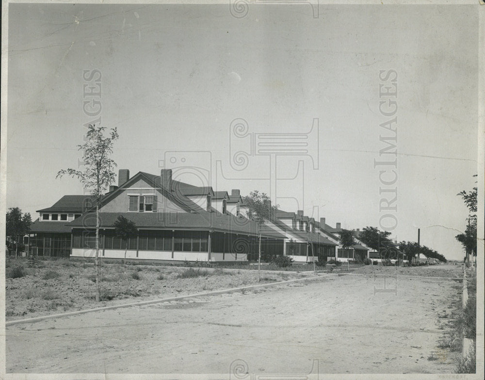 Press Photo U.S. Naval Santorium Las Animas Colorado - Historic Images