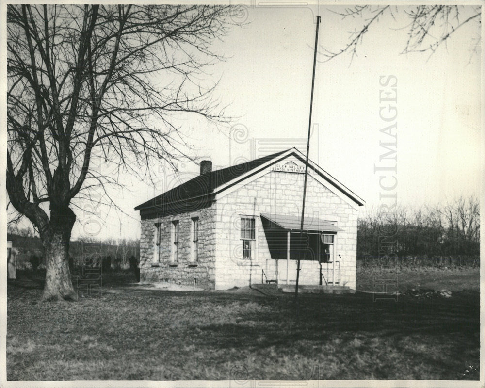 1931 Press Photo Rural School Glenn Valley Bossum Anne - Historic Images