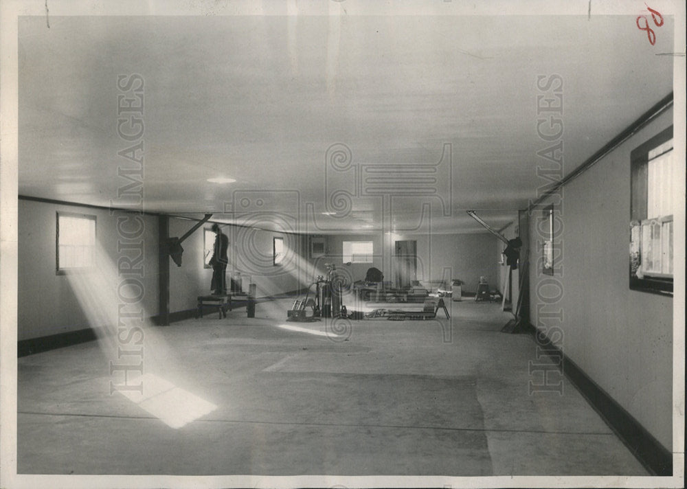 1952 Press Photo County Jail Rom New Tenant prisoner - Historic Images