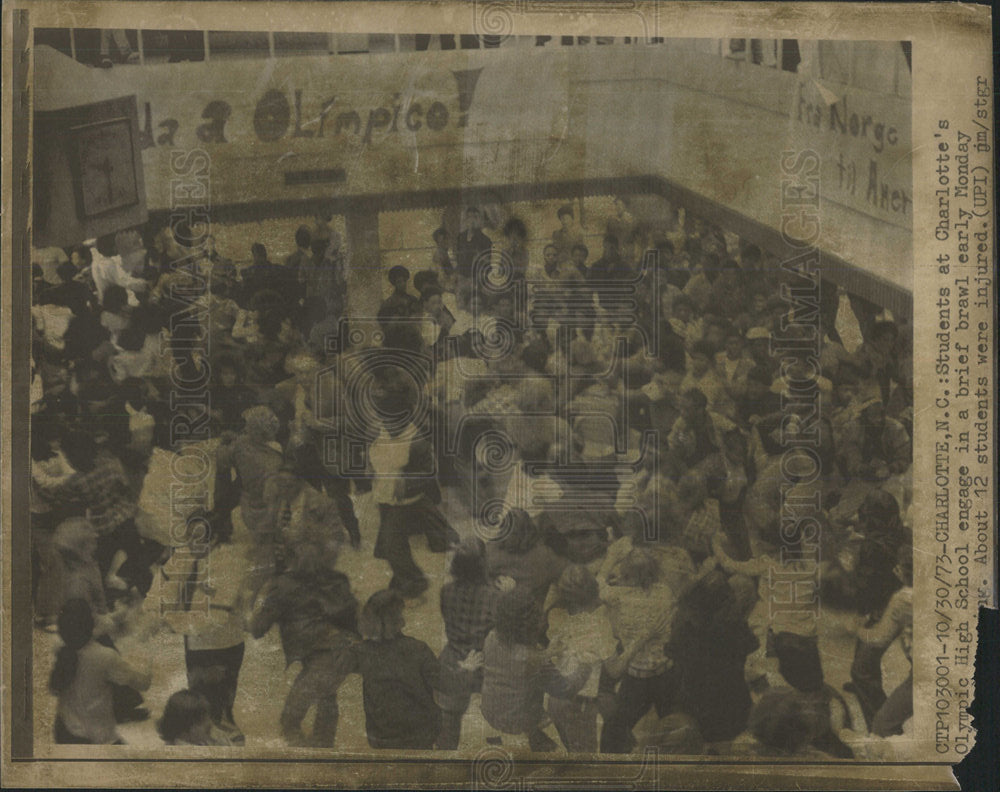 1973 Press Photo Olympic School Charlotte S.Carolina - Historic Images