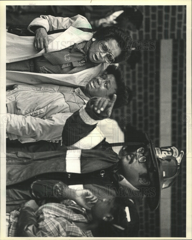 1984 Press Photo Carbon Monoxide Horace Mann School - Historic Images