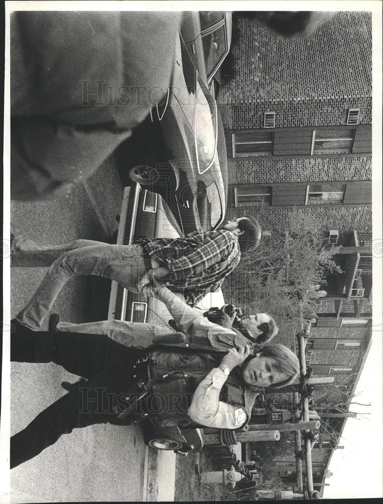 1978 Press Photo Carol Stream Police Illinois - Historic Images