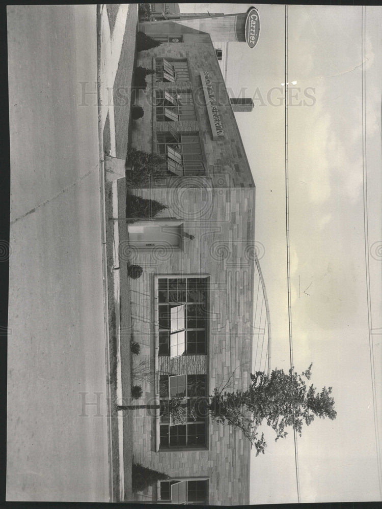 1956 Press Photo Carrier Building in Skokie - Historic Images