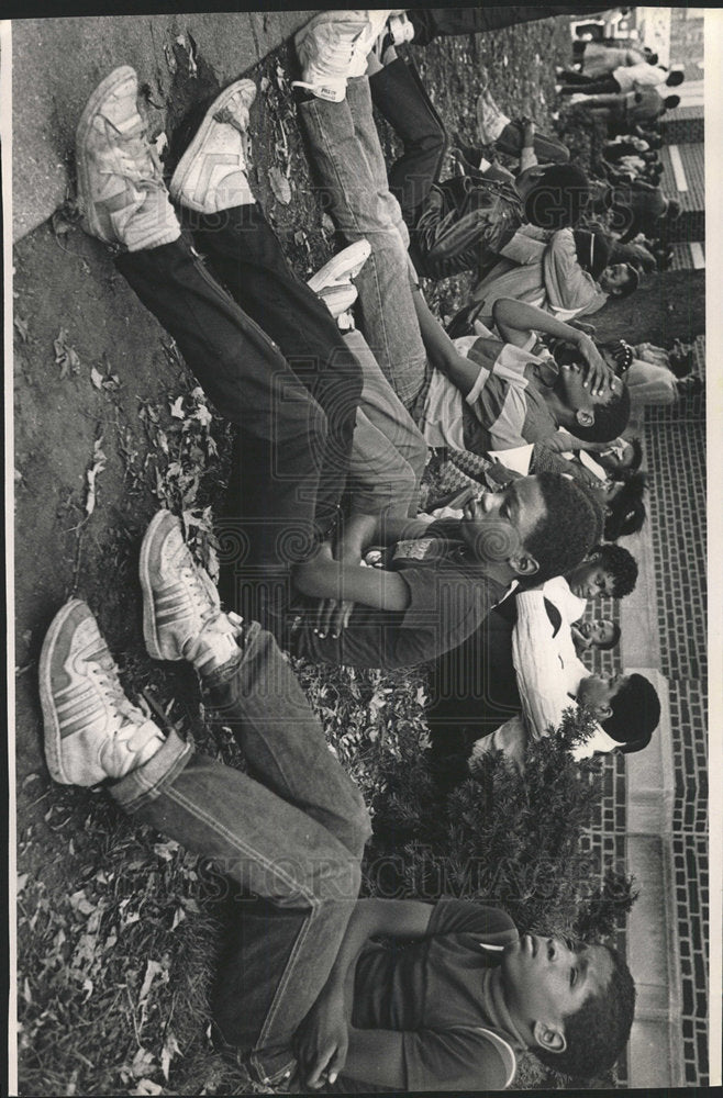 1984 Press Photo Horace Mann School Carbon Monoxide - Historic Images