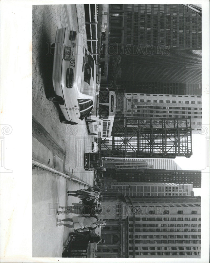 1992 Press Photo Michigan Avenue Bridge - Historic Images