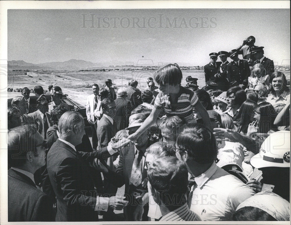 1973 Press Photo U.S. Vice President Spiro Agnew - Historic Images