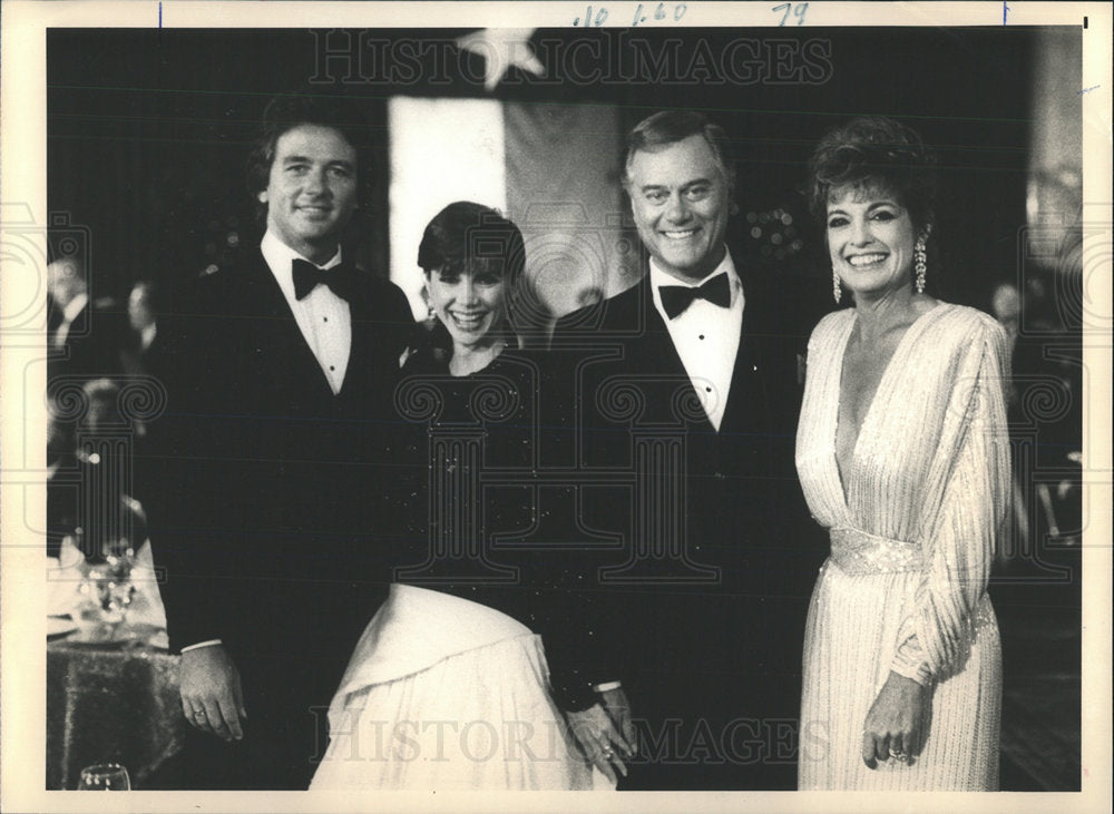 1988 Press Photo Actor Larry Hagman - Historic Images