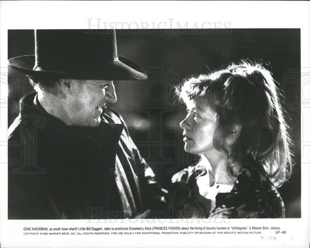 1992 Press Photo Gene Hackman American Actor. - Historic Images