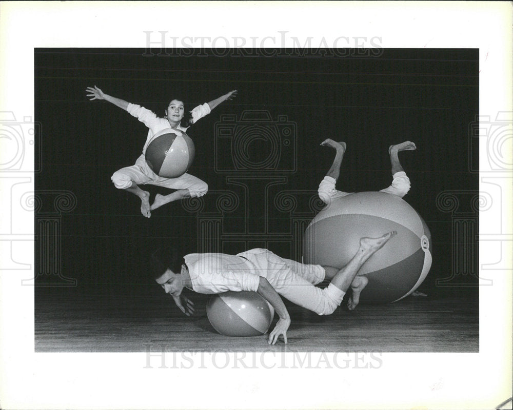 1985 Press Photo Air Free Jazz Trio Saxophone Hopkins - Historic Images