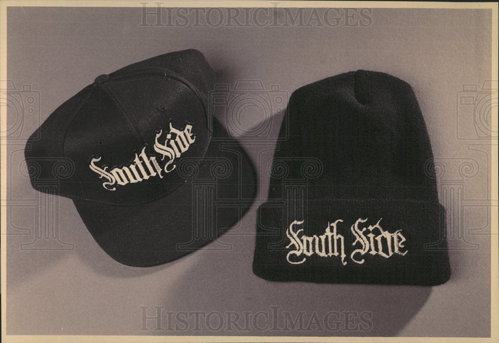 1993 Press Photo Vendors South Side Caps Stockl Hard - Historic Images