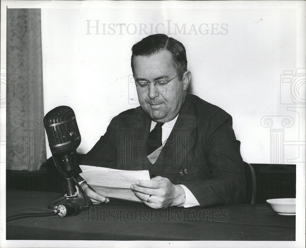 1941 Press Photo Michael F Widman Ford Motor Chicago - Historic Images