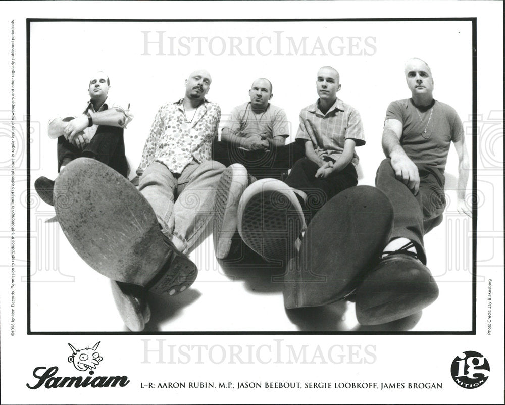 1998 Press Photo Aaron Rubin James Brogan Sergie Jason - Historic Images