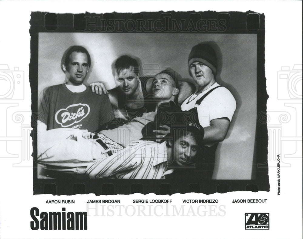 1995 Press Photo Samiam Music Band Berkeley California - Historic Images