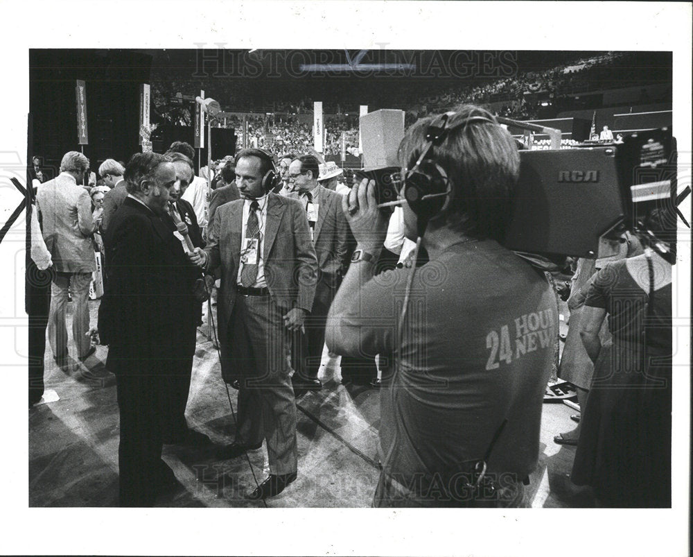 1980 Press Photo Republican Natl Detroit - Historic Images