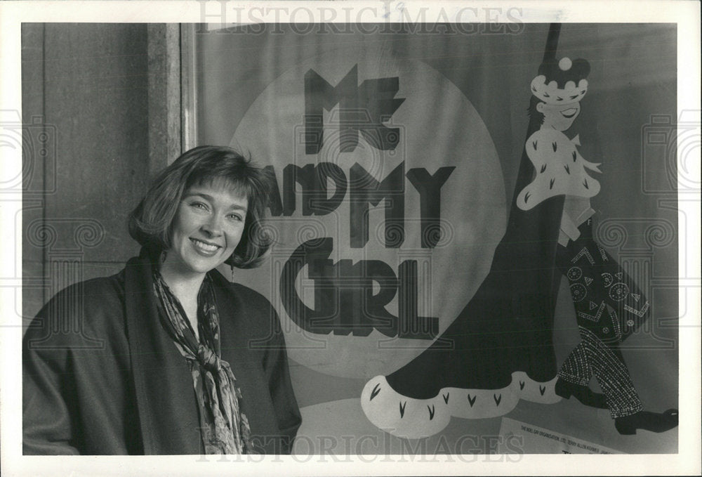 1988 Press Photo Donna Bullock girl John Leyba - Historic Images